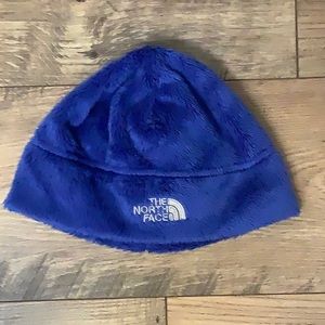 The North Face Youth/Junior Beanie Fleece Winter Hat Blue Size M